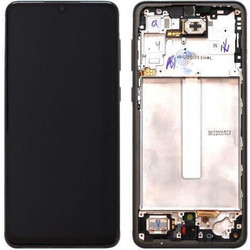 Οθόνη Incell Με Μηχανισμό Αφής με Πλαίσιο για Samsung - Galaxy A33 5G - Phantom Black