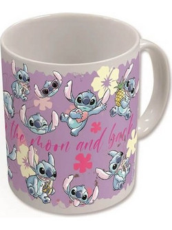 Stor Lilo & Stitch - Θερμοκεραμική Κούπα I love You Λευκή 325ml