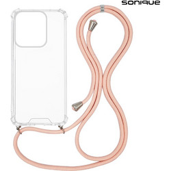 Sonique Armor Clear Θήκη Ροζ (Motorola Moto G15 4G / Moto G15 Power / Moto G17 5G / Moto G17 Power 5G)
