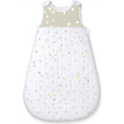 KikkaBoo Υπνόσακος Stars White Beige 0-6m
