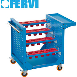 1080x656x830mm Τροχήλατος εργαλειοφορέας για ISO50 FERVI P450A