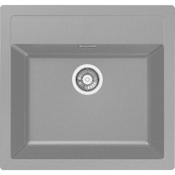 Franke Sirius SID 610-49 Ένθετος Νεροχύτης Γρανίτη Urban Grey 49x37cm
