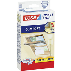 TESA Αυτοκόλλητη Σταθερή Σίτα Παραθύρου Fiberglass 120x140cm 55881-00020-00