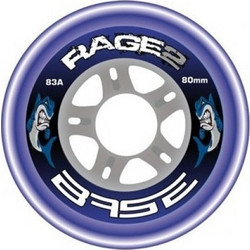 BASE Rage Ρόδες Για Hockey 83Α 72mm (x4)