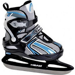 HEAD Jr Pro Ice Skates - Grey/Blue