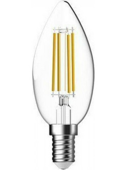 ΛΑΜΠΑ LED ΚΕΡΙ FILAMENT 4.5W/827 E14 220V
