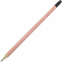 ΜΟΛΥΒΙ FABER-CASTELL 2001 GRIP ΓΟΜΑ HB PEACH (042756)