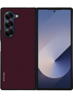 Sonique ColorBloc Series Back Cover Burgundy (Samsung Galaxy Z Fold 6)