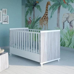 Asterias Bebe Georgio Πολυμορφική Κούνια για Στρώμα 70x140cm Λευκή