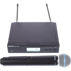 Shure BLX24R/BETA58 Σετ Ασύρματο Μικρόφωνο Χειρός XLR 3.5mm