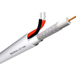 VIOCAL CC-100 ΚΑΛΩΔΙΟ CCTV VIDEO (RG59)+2X0.50 /τιμή μέτρου