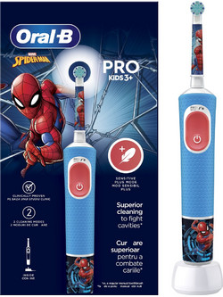Oral-B Kids Spiderman Vitality Pro Ηλεκτρική Οδοντόβουρτσα