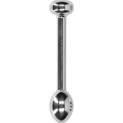 Ouch! Urethral Sounding Metal Plug Solid Ball 10mm