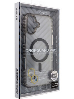 X-One Dropguard Magnetic Case Pro (Magsafe compatible) - For Apple Iphone 16 Plus black