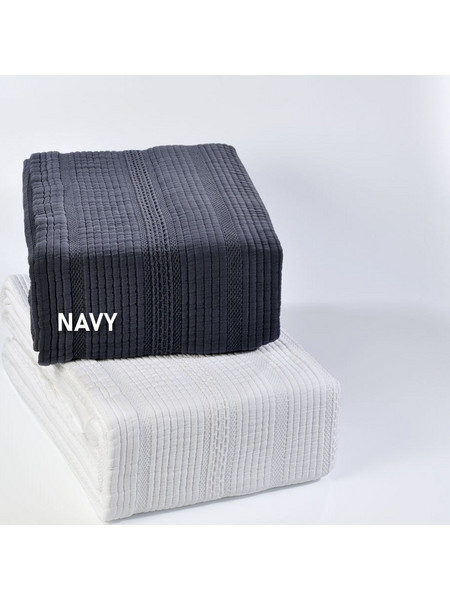 Υπέρδιπλη Κουβέρτα 1786 Navy της Down Town