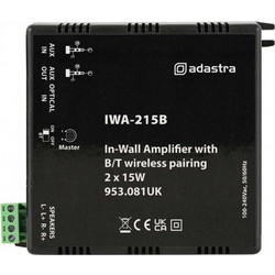 Adastra IWA-215B Εντοιχισμένος Ενισχυτής με Bluetooth 2x15W (Τεμάχιο)