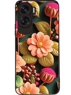 Sonique 3D Flower Series Θήκη (Honor 90 Lite 5G) Σομόν
