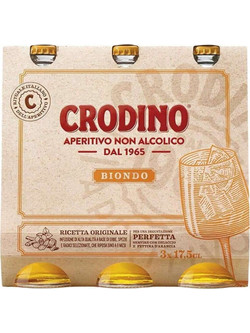 Μη Αλκοολούχο Ανθρακούχο Απεριτίφ Crodino Biondo Non Alcoholic Aperitif