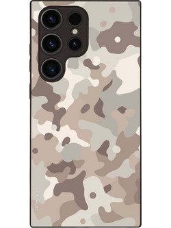 Sonique Camouflage Army Series Back Cover Beige (Samsung Galaxy S23 Ultra)