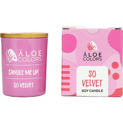 Aloe Colors So Velvet Soy Candle Αρωματικό Κερί Σόγιας, 150 gr