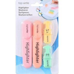 Topwrite - Set Of Highlighters 4 Colours - (E8711252179957)