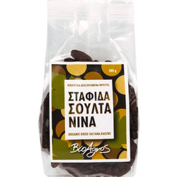 Βιολογική Σταφίδα Αποξηραμένη Σουλτανίνα 200gr Βιοαγρός