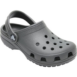 Crocs Classic Clog Παιδικά Παπούτσια Θαλάσσης Ανατομικά Γκρι 206991-0DA