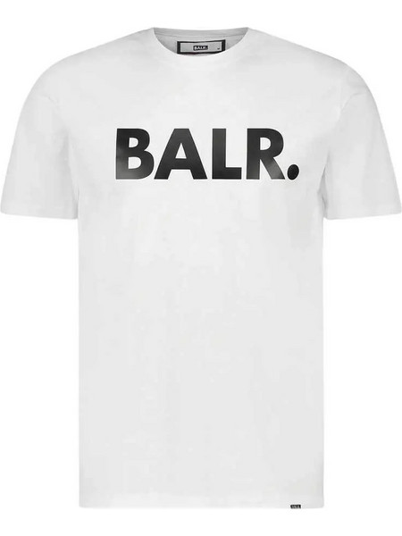 BALR. BRAND STRAIGHT T-SHIRT ΜΠΛΟΥΖΑ B1112.1048.906-BRIGHT WHITE