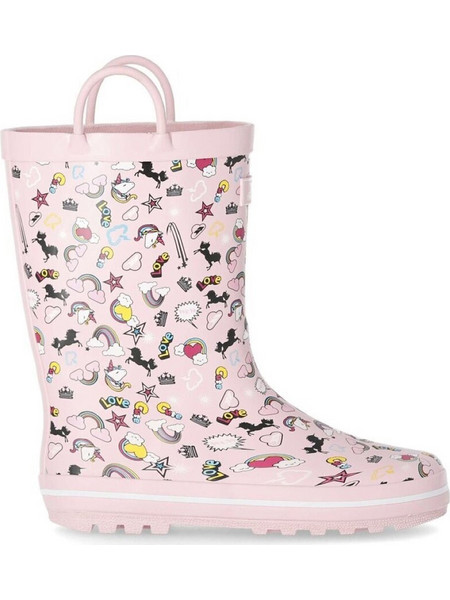 Trespass Starryton Kids Welly Unicorn Pink UCFOBTTR0001-UNP