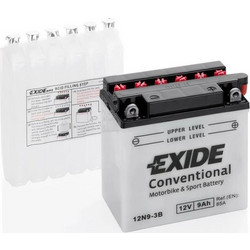 Exide Μπαταρία Μοτοσυκλέτας 12N9-3B 85A 9Ah