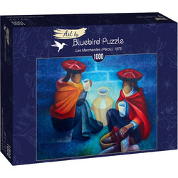 Puzzle Bluebird Puzzle Louis Toffoli Les Marchandes Perou 1975 1000 Κομμάτια