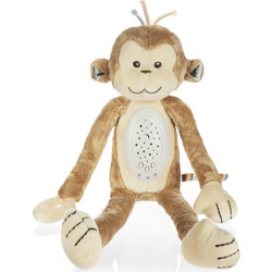 Zopa Plush Sleepy Toy with Projector and Melodies Monkey βιντεοπροβολέας με μελωδία 0 m+ 1 τμχ