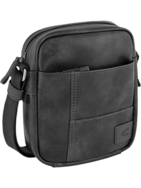 Camel Active Laos Ανδρική Τσάντα Ώμου / Χιαστί Μαύρη 251-601-60