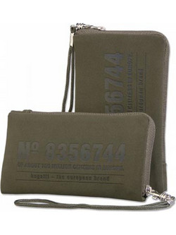 BUGATTI ΘΗΚΗ ΠΟΥΓΚΙ SOFT CASE ST NEOPREN ZIPPER OLIVE M