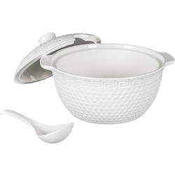 Σετ Σουπιέρα Home Deco Factory με κουτάλα, μπολ και χωρητικότητα - 9 τεμάχια KA0279