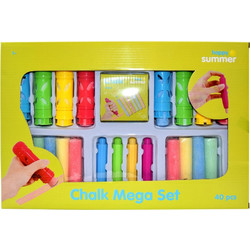 HAPPY SUMMER - Chalk Mega Set 40 pcs. (303202)