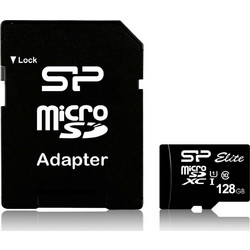 Silicon Power Elite microSDXC 128GB Class 10 U1 UHS-I + Adapter