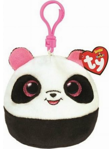 Ty Squishy Beanies Bamboo Πάντα με Κλιπ 1607-39571