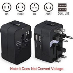 Τροφοδοτικό 2 USB Universal 6A 1380W A-036