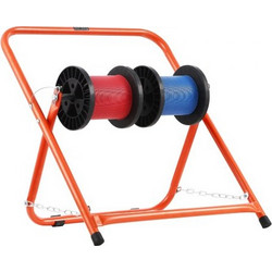 VEVOR Cable Caddy, Πλαίσιο από χάλυβα βαρέως τύπου, θήκη καρουλιού για ηλεκτρικά καλώδια, φορητός διανομέας καλωδίων για έως και 508 mm / 20 σε καρούλια διαμέτρου, 45 kg / 100 lbs Χωρητικότητα για καρ