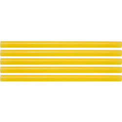 Θερμόκολλα Σε Ράβδο 5 Τεμάχια O11x200mm Κίτρινο YATO YT-82437