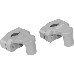 GP Kompozit universal ρυθμιζόμενοι αποστάτες τιμονιού 22mm ασημί