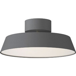 Φωτιστικό Οροφής - Πλαφονιέρα Kaito 2 Dim LED 610Lm 3000K 30x11,7cm Grey Dftp