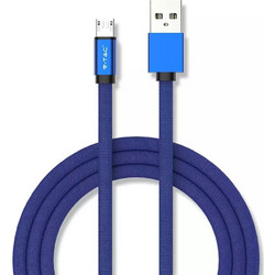 Καλώδιο Micro USB μπλε 1m Ruby Series V-TAC 8496