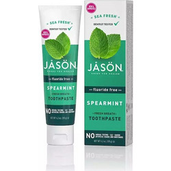 Jason Sea Fresh Οδοντόκρεμα για Λεύκανση κατά της Πλάκας & της Ουλίτιδας Χωρίς Φθόριο 119gr