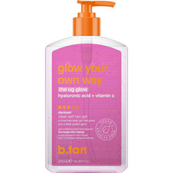 B. Tan Glow Your Own Way Clear Self Gel 473ml
