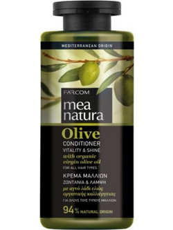 Farcom Mea Natura Olive Vitality & Shine Φυτικό Conditioner 300ml