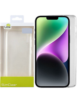 Lime Successories Lime Θηκη Iphone 14 6.1'' Slimclear Tpu Full Camera Protection ΔΙΑΦΑΝΗ