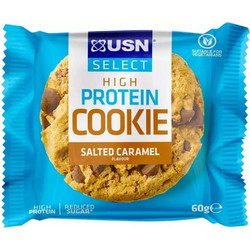 USN Select High Protein Cookie Salted Caramel 60gr 1τμχ