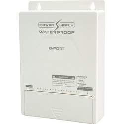 Folksafe τροφοδοτικό συστημάτων Cctv 8 εξόδων, 12V/5A, αδιάβροχο IP65 - (FS-DC120805W)